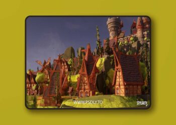 Stylized Island Castle Environment (5.0+)