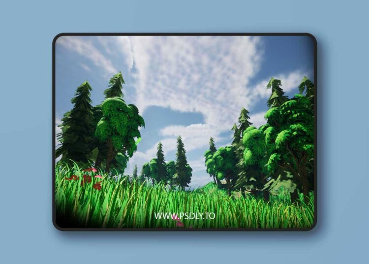 Stylized trees mobile (4.27+) for Unreal Engine 1 Stylized trees mobile (4.27+)