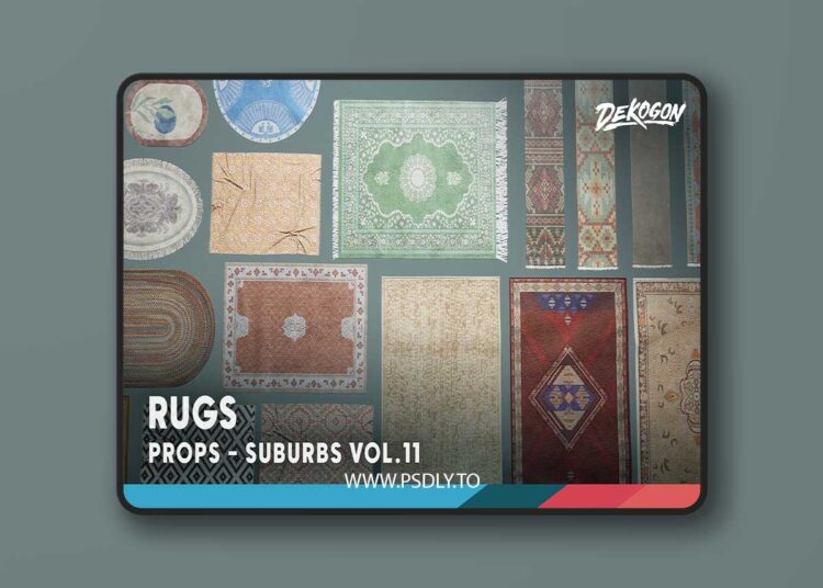 Suburbs VOL.11 - Rugs (Nanite and Low Poly) (5.4) 1 Suburbs VOL.11 - Rugs (Nanite and Low Poly) (5.4)