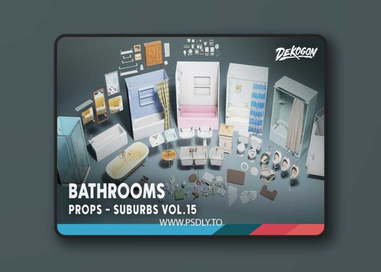 Suburbs VOL.15 - Bathroom (Nanite and Low Poly) (5.4) 1 Suburbs VOL.15 - Bathroom (Nanite and Low Poly) (5.4)
