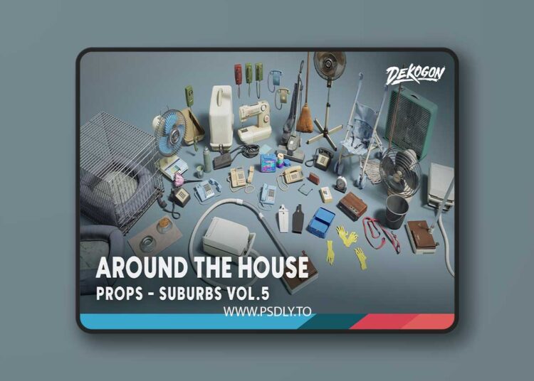 Suburbs VOL.5 - Around the House Retro (Nanite and Low Poly) (5.3) 1 Suburbs VOL.5 - Around the House Retro (Nanite and Low Poly) (5.3)