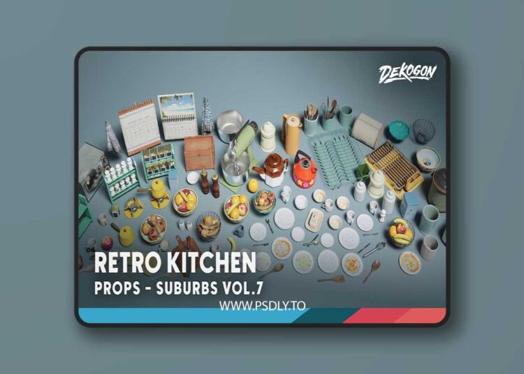 Suburbs VOL.7 - Retro Kitchen (Nanite and Low Poly) (5.4) 1 Suburbs VOL.7 - Retro Kitchen (Nanite and Low Poly) (5.4)