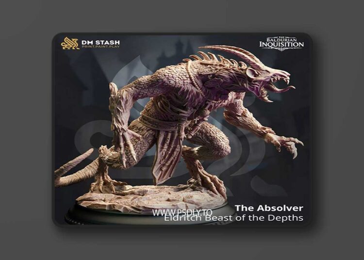 The Absolver – Eldritch Beast of the Depths – 3D Print 1 The Absolver – Eldritch Beast of the Depths – 3D Print