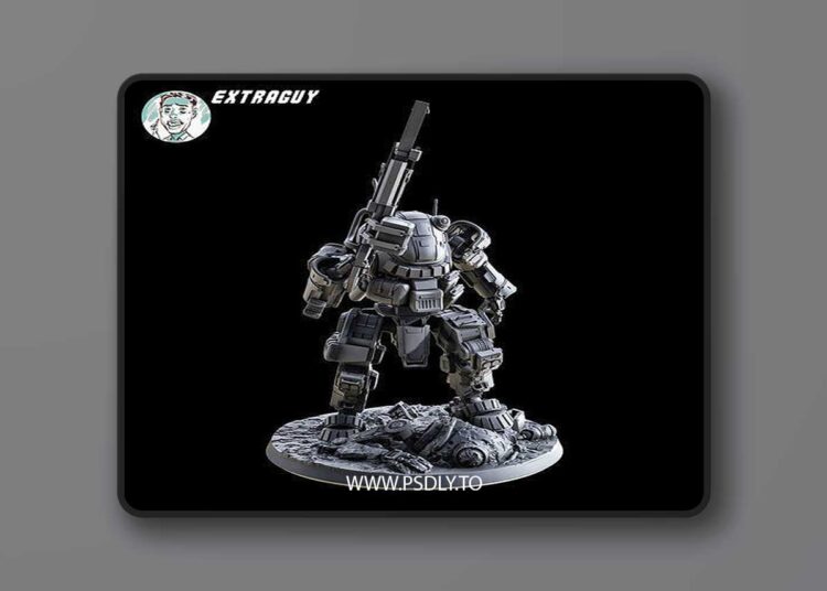 Titanfall Ogre – 3D Print 3D Model 1 Titanfall Ogre – 3D Print 3D Model