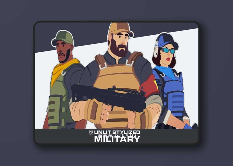 Unlit Stylized Military Characters (4.26+) 1 Unlit Stylized Military Characters (4.26+)