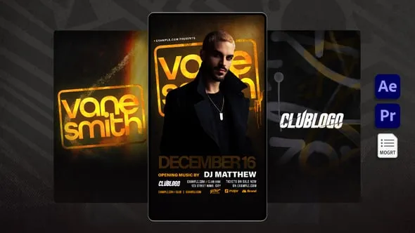 Videohive - Animated Nightclub Flyer Template - 58790045 1 Videohive - Animated Nightclub Flyer Template - 58790045