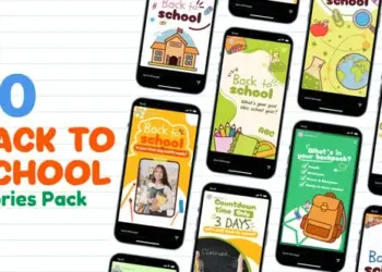 Videohive - Back To School Story Set For After Effects - 59142672
