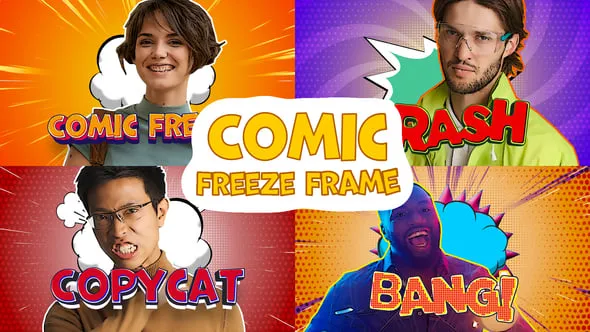 Videohive - Comic Freeze Frame - 59131107 1 Comic Freeze Frame