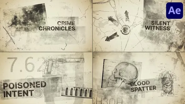 Videohive - Crime Chronicles for After Effects - 58639186 1 Videohive - Crime Chronicles for After Effects - 58639186
