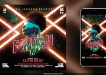 Night Club Flyer Stories v15