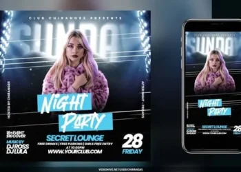 Videohive - Night Club Flyer v13 - 58655426
