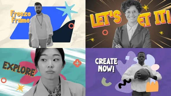 Videohive - Pop Freeze Frame - 58855484 1 Pop Freeze Frame - 58855484