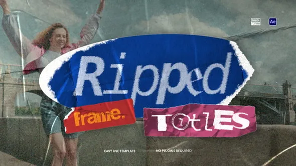 Videohive - Ripped Frame Titles - 59106352 1 Videohive - Ripped Frame Titles - 59106352