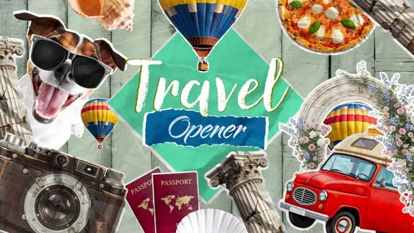 Videohive - Travel Stop Motion Opener - 58793346 1 Videohive - Travel Stop Motion Opener - 58793346