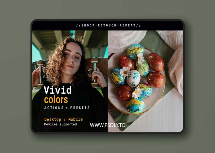 CreativeMarket - Vivid Colors - Actions and Presets 291389532 1 Vivid Colors - Actions and Presets 291389532
