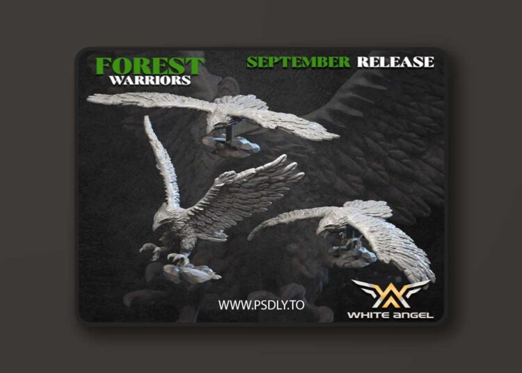 White Angel Miniatures – Forest Warriors – Ancestral Eagle – 3D Print Model 1 White Angel Miniatures – Forest Warriors – Ancestral Eagle – 3D Print Model