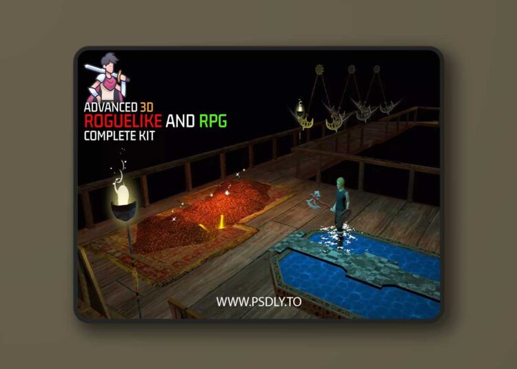 3D Roguelike RPG Complete Kit for Mobile and PC TPS Enemy AI Puzzle and Props v5.0 1 3D Roguelike RPG Complete Kit for Mobile and PC TPS Enemy AI Puzzle and Props v4.0