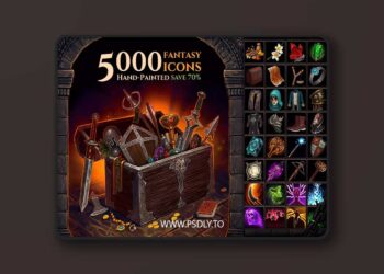 5000 Fantasy Icons v2.0.0