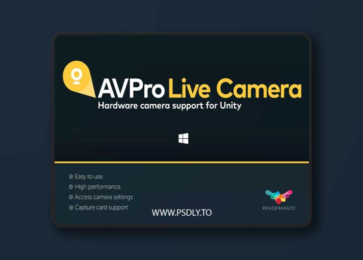 AVPro Live Camera v2.9.3 for Unreal Engine 1 AVPro Live Camera v2.9.3