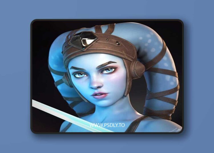 Abe3D – Star Wars – Aayla Secura – 3D Print Model STL 1 Abe3D – Star Wars – Aayla Secura – 3D Print Model STL