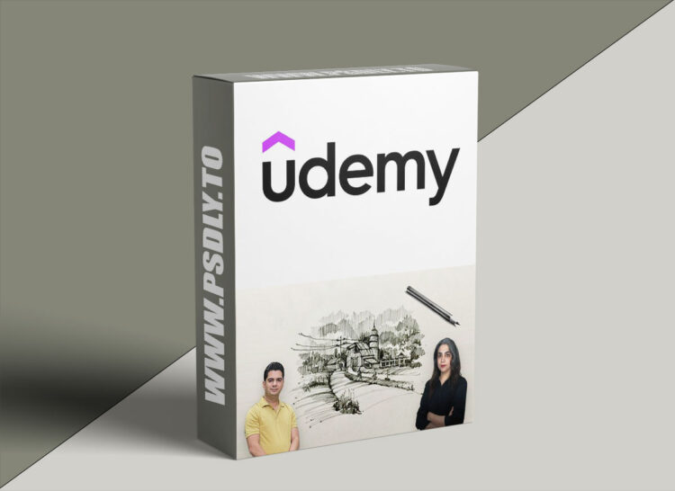Udemy – Architectural Sketching for Beginners–Freehand Drawing 1 Architectural Sketching for Beginners–Freehand Drawing