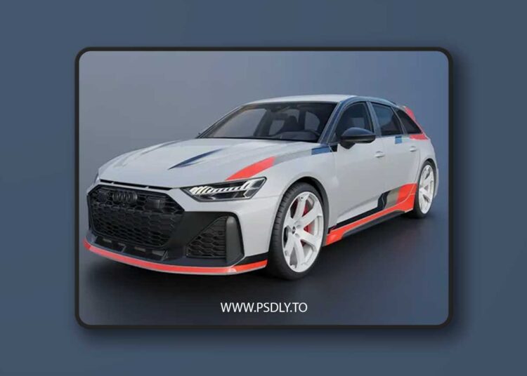 Audi RS6 Avant GT 2025 – 3D Print 1 Audi RS6 Avant GT 2025 – 3D Print