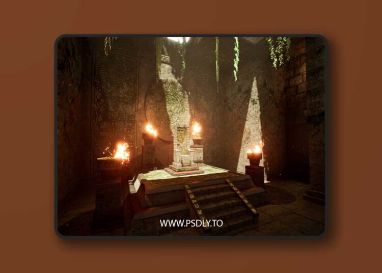Aztec Temple Modular for Unreal Engine 1 Aztec Temple Modular