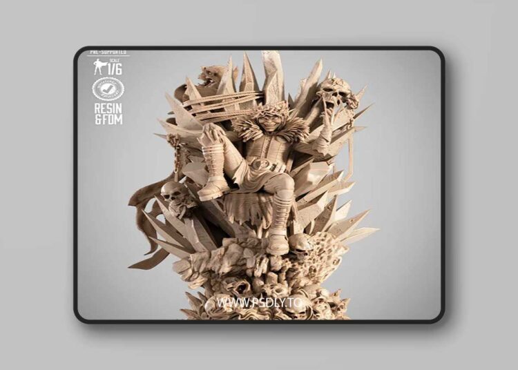 B3DSERK – Robin King Sculpture – 3D Print Model STL 1 B3DSERK – Robin King Sculpture – 3D Print Model STL