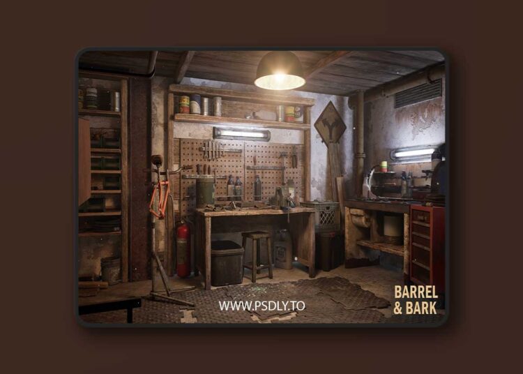 Bicycle Repair Shop (5.2 – 5.6) for Unreal Engine 1 Bicycle Repair Shop (5.2 – 5.6)