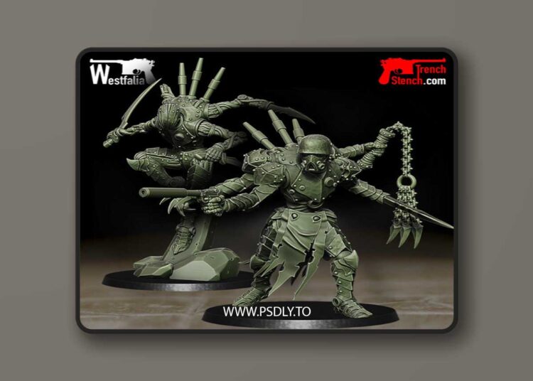 Cadaver Corps Commandos – 3D Print Model 1 Cadaver Corps Commandos – 3D Print Model