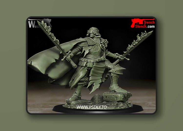 Cadaver Corps Warlock – 3D Print Model 1 Cadaver Corps Warlock – 3D Print Model