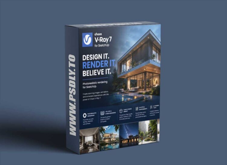Chaos V-Ray 7.40.00 for SketchUp 2021 - 2026 1 Chaos V Ray 7.40.00 for SketchUp 2021 2026