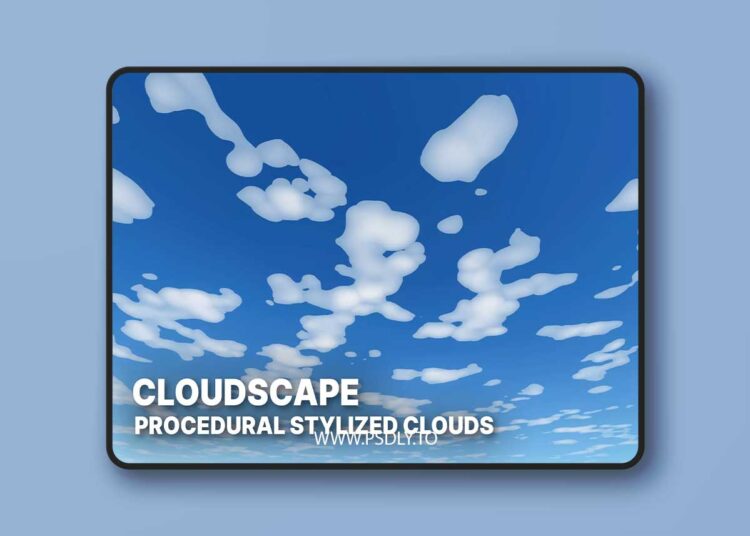 Cloudscape - Procedural Stylized Clouds v1.0 1 Cloudscape - Procedural Stylized Clouds v1.0