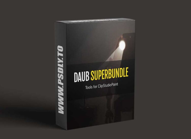 DAUB® SuperBundle - 572+ Pro Tools and 60+ Textures for Clip Studio Paint 1 DAUB® SuperBundle - 572+ Pro Tools and 60+ Textures for Clip Studio Paint