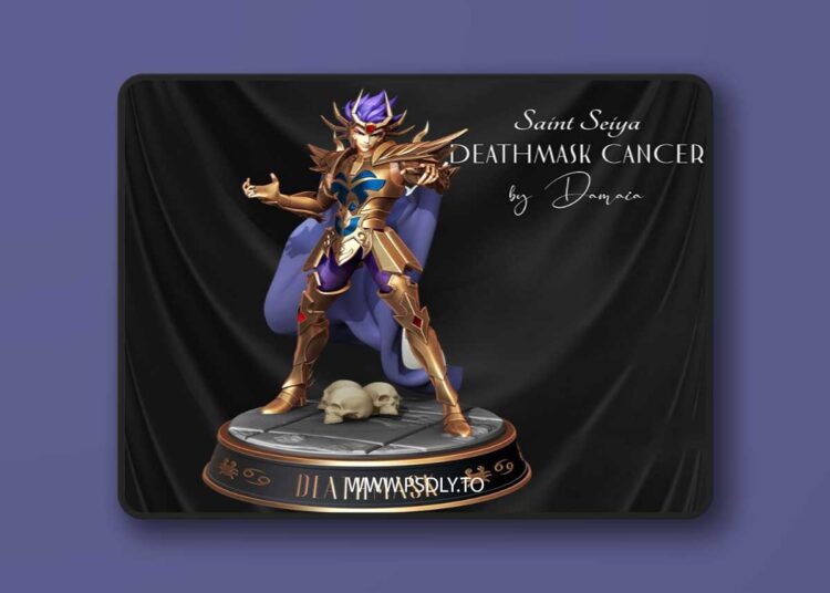 Damaia – Saint Seiya – Deathmask Cancer – 3D Print 1 Damaia – Saint Seiya – Deathmask Cancer – 3D Print