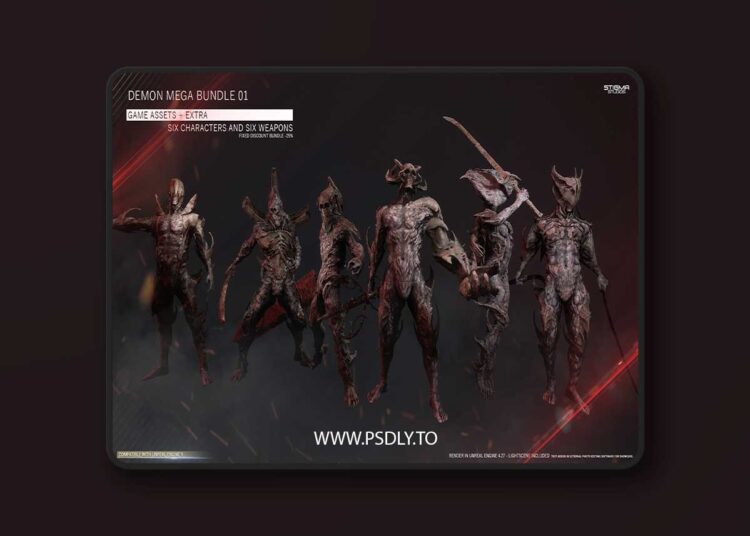 Demon Mega Bundle 01 - Game Assets + Extra (4.27 and 5.0 – 5.6) 1 Demon Mega Bundle 01 - Game Assets + Extra (4.27 and 5.0 – 5.6)