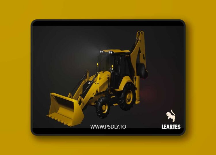 Driveable / Animated Excavator / Dozer ( Excavtor Excavators Construction 3D ) 1 Driveable / Animated Excavator / Dozer ( Excavtor Excavators Construction 3D )