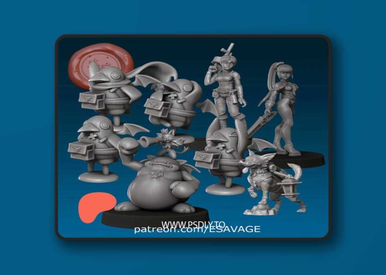 Ethan Savage Studios – June 2025 Release – 3D Print 1 Ethan Savage Studios – June 2025 Release – 3D Print
