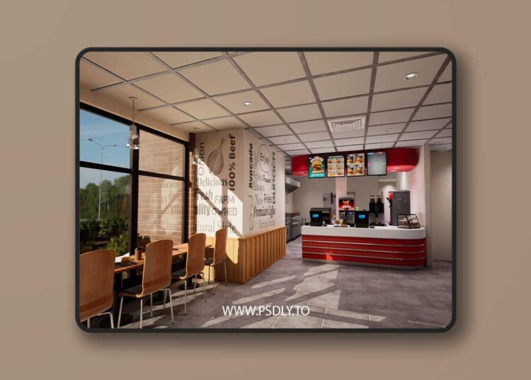 Fast Food Restaurant (4.26+) for Unreal Engine 1 Fast Food Restaurant (4.26+)