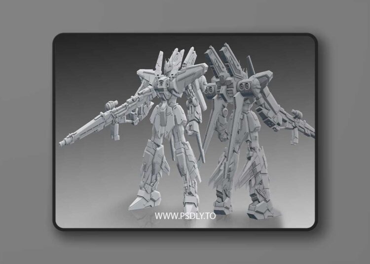 Full Armor Hyaku Shiki Kai 3D print Model 1 Full Armor Hyaku Shiki Kai 3D print Model
