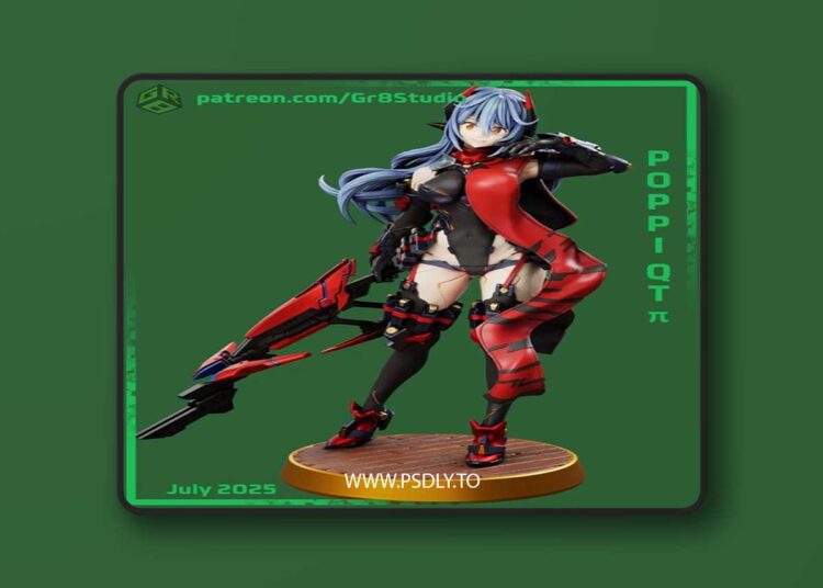 Gr8Tech – Xenoblade – Poppi QT Pi – 3D Print Model STL 1 Gr8Tech – Xenoblade – Poppi QT Pi – 3D Print Model STL