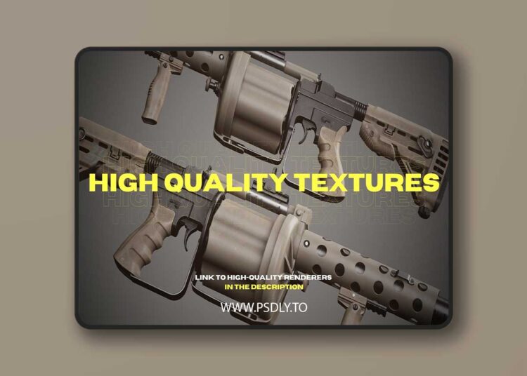 Grenade Launcher 01 (4.26 – 4.27 and 5.0 – 5.6) for Unreal Engine 1 Grenade Launcher 01 (4.26 – 4.27 and 5.0 – 5.6)