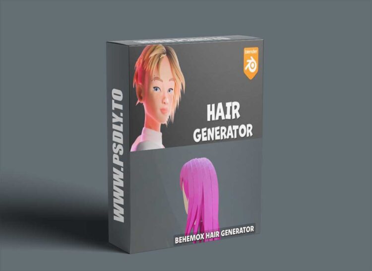 Gumroad - Behemox Hair Generator v2.0 for Blender 1 Gumroad - Behemox Hair Generator v2.0 for Blender