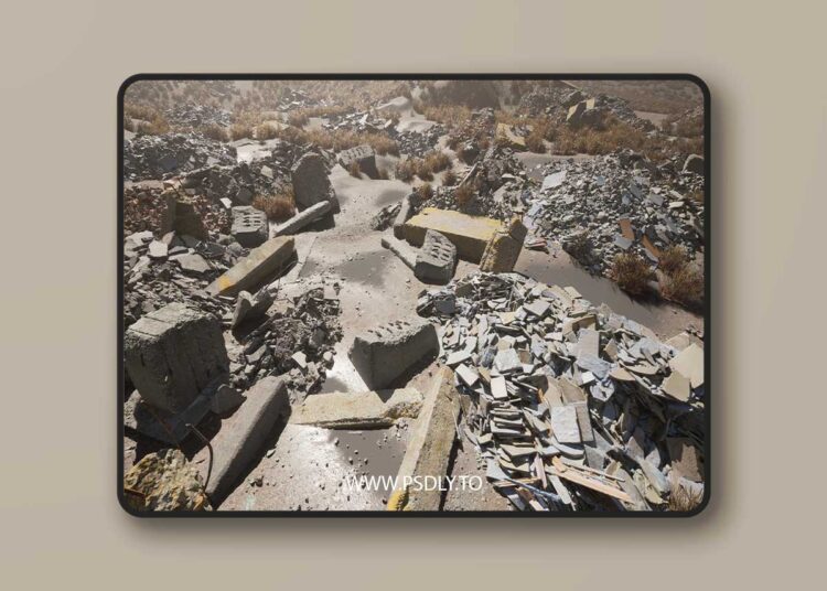 Highpoly rubble - Photogrammetry based props and materials (5.0+) 1 Highpoly rubble - Photogrammetry based props and materials (5.0+)