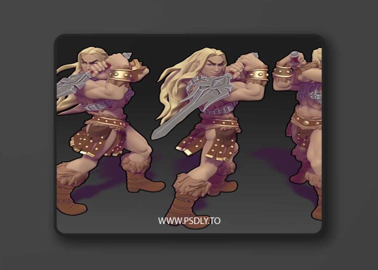 Himbro the Barbarian – 3D Print 1 Himbro the Barbarian – 3D Print