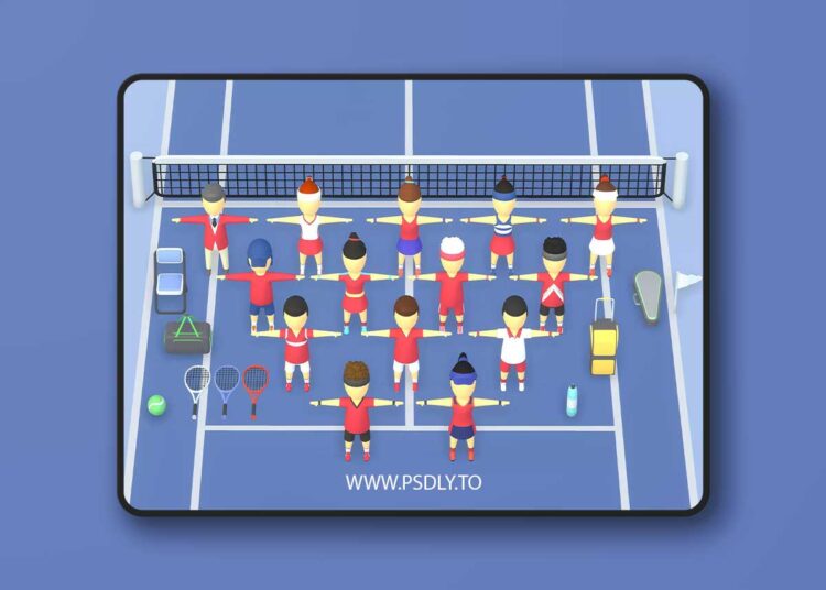 Hyper Casual Tennis v1.0 for Unreal Engine 1 Hyper Casual Tennis v1.0