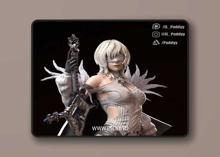 IL Paddyy – Nier – 2b 3D Print 1 IL Paddyy – Nier – 2b 3D Print