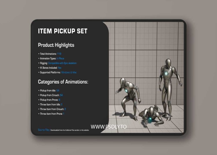 Item Pickup Set (5.0 – 5.6) for Unreal Engine 1 Item Pickup Set (5.0 – 5.6)