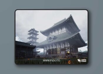 Japanese Temple Environment ( Japanese Temple Japanese Temple Temple Japan 3D ) (5.0 – 5.6)