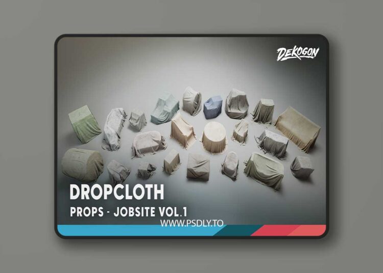 Jobsite VOL.1 - Dropcloth (Nanite & Low Poly) (5.1 – 5.6) 1 Jobsite VOL.1 - Dropcloth (Nanite & Low Poly) (5.1 – 5.6)